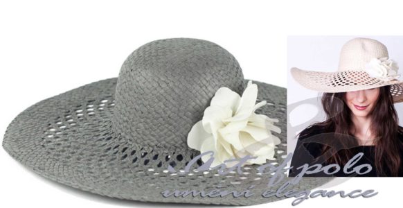 Umění elegance: klobouk s květinou