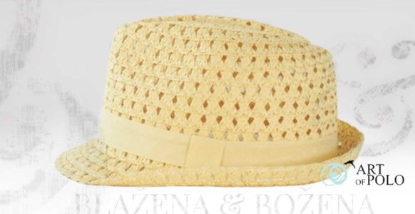 Valencia – světlý slaměný klobouk