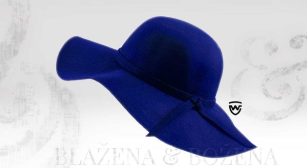 Wayfarer West - modrý dámský klobouk