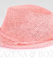 Letní růžový klobouk Easy