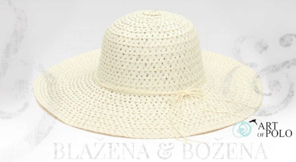 Dámský klobouk Almeria, bílý