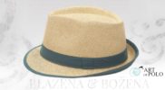 Beam – šedý slaměný klobouk