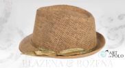 Salamanca – letní klobouk zdobený zlatem