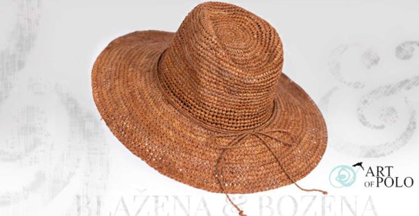 Přírodní letní klobouk