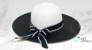 Letní klobouk Black&White